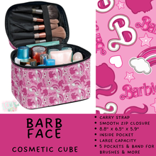 Load image into Gallery viewer, Batch #559 - Cosmetic Cube Collection - Closes 7/22- ETA late Sept - Barb Face Cosmetic Cube
