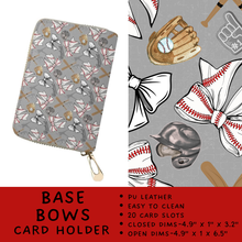 Load image into Gallery viewer, Batch #309 - Card Holders &amp; Mini Backpacks - Closing 3/24 - ETA late May - Base Bows Card Holder
