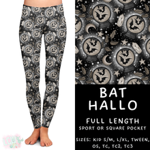 Load image into Gallery viewer, Ready to Ship - Bat Hallo Full Length Legging - Sport Pocket TC
