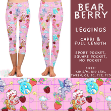 Load image into Gallery viewer, Batch #578 - July Request Run - Closes 8/31 - ETA late October - Bear Berry Full and Capri Length Leggings
