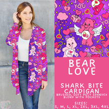 Load image into Gallery viewer, Batch #457 - Magical Character Love Collection - Closes 12/1 - ETA mid Jan - Bear Love Cardigan
