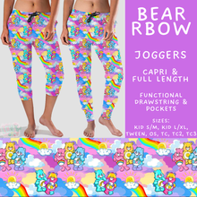 Load image into Gallery viewer, Batch #586 - Cool Characters 18 - Closes 9/16 - ETA mid Nov - Bear RBow Full and Capri Length Joggers
