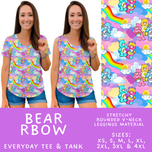 Load image into Gallery viewer, Batch #586 - Cool Characters 18 - Closes 9/16 - ETA mid Nov - Bear RBow Everyday Tank &amp; Tee

