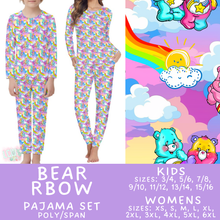 Load image into Gallery viewer, Batch #587 - Family Pajamas 2 - Closes 9/18 - ETA mid Nov - Bear RBow Women's &amp; Kid's Pajama Set
