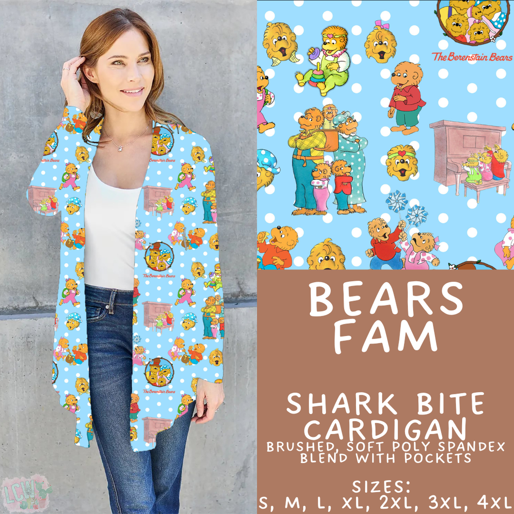 Batch #456 - Storybook Collection 4 - Closes 11/28 - ETA late Jan - Bears Fam Cardigan