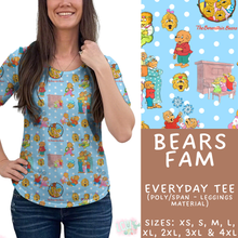 Load image into Gallery viewer, Batch #456 - Storybook Collection 4 - Closes 11/28 - ETA late Jan - Bears Fam Everyday Tee

