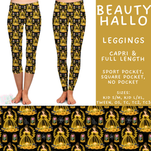 Load image into Gallery viewer, Batch #569 - Princess Halloween - Closes 8/14 - ETA early/mid Oct - Beauty Hallo Full and Capri Length Leggings
