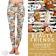 Load image into Gallery viewer, Ready to Ship - Beauty Friends Full Length Leggings - Sport Pocket TC &amp; TC2
