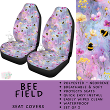 Load image into Gallery viewer, Batch #554 - Car Accessories 3 - Closes 7/10 - ETA early/mid Sept - Bee Field Vehicle Seat Covers
