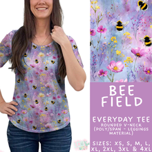 Load image into Gallery viewer, Batch #548 - May Request Run - Closes 6/26 - ETA late August - Bee Field Everyday Tee
