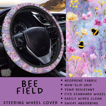 Load image into Gallery viewer, Batch #554 - Car Accessories 3 - Closes 7/10 - ETA early/mid Sept - Bee Field Steering Wheel Cover
