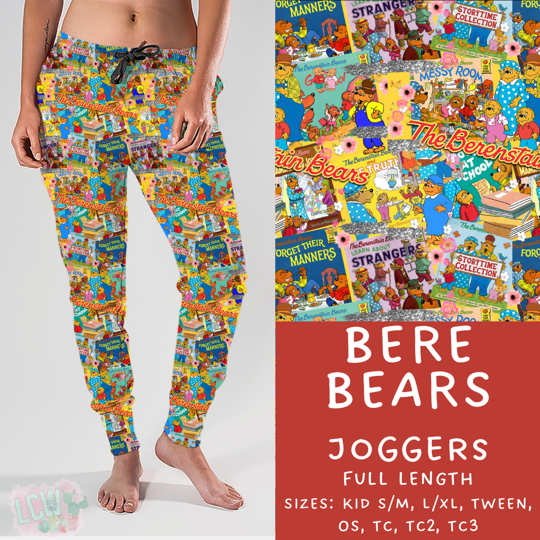 Batch #308 - Storybook Collection 2 - Closes 3/21 - ETA mid May - Bere Bears Joggers