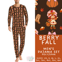 Load image into Gallery viewer, Batch #580 - Fall Family Pajamas 2 - Closes 9/4 - ETA early Nov - Berry Fall Men's Pajama Set
