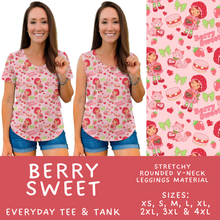 Load image into Gallery viewer, Batch #601 - Cool Characters 19 - Closes 10/21 - ETA mid Dec - Berry Sweet Everyday Tank &amp; Tee

