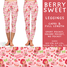 Load image into Gallery viewer, Batch #601 - Cool Characters 19 - Closes 10/21 - ETA mid Dec - Berry Sweet Full and Capri Length Leggings
