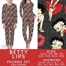 Load image into Gallery viewer, Batch #590 - Magical Family Pajamas - Closes 9/18 - ETA mid Nov - Betty Lips Women's &amp; Kid's Pajama Set
