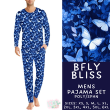 Load image into Gallery viewer, Batch #587 - Family Pajamas 2 - Closes 9/18 - ETA mid Nov - BFly Bliss Men's Pajama Set
