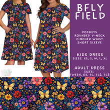 Load image into Gallery viewer, Batch #607 - Fun Run 28 - Closes 11/2 - ETA early Jan - BFly Field Adult &amp; Kids Dresses
