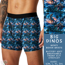 Load image into Gallery viewer, Ready to Ship - Big Dinos - Men&#39;s Boxer Briefs XL
