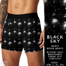Load image into Gallery viewer, Batch #340 - Comfortable Underwear 4 - Closes 5/16 - ETA early July - Black Sky Men&#39;s Boxer Briefs
