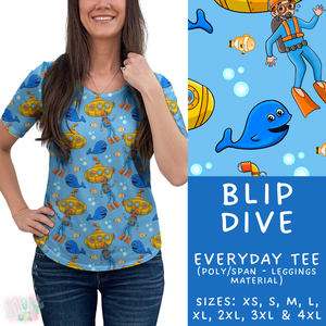 Batch #339 - Character Summer - Closes 5/15 - ETA mid July - Blip Dive Everyday Tee