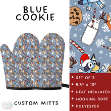 Load image into Gallery viewer, Batch #591 - Baking Spirits Bright 3 - Closes 9/28 - ETA mid/late Nov - Blue Cookie Oven Mitts
