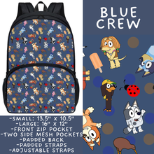 Load image into Gallery viewer, Batch #545 - Back to School 3 - Closes 6/19 - ETA early/mid August - Blue Crew Backpacks
