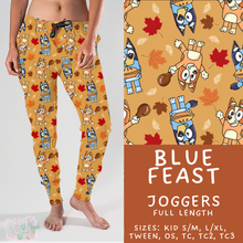 Load image into Gallery viewer, Batch #409 - Character Fall 2 - Closes 9/8 - ETA late October - Blue Feast Joggers
