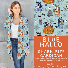 Load image into Gallery viewer, Batch #567 - Magical Character Halloween - Closes 8/10 - ETA early Oct - Blue Hallo Cardigan
