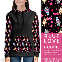 Load image into Gallery viewer, Batch #457 - Magical Character Love Collection - Closes 12/1 - ETA mid Jan - Blue Love Hoodie

