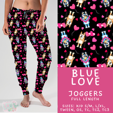 Load image into Gallery viewer, Batch #457 - Magical Character Love Collection - Closes 12/1 - ETA mid Jan - Blue Love Joggers
