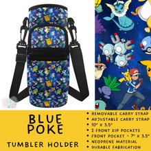 Load image into Gallery viewer, Batch #551 - Tumbler Holder 2 - Closes 7/3 - ETA early Sept - Blue Poke Tumbler Holder
