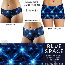 Load image into Gallery viewer, Batch #340 - Comfortable Underwear 4 - Closes 5/16 - ETA early July - Blue Space Women&#39;s Underwear
