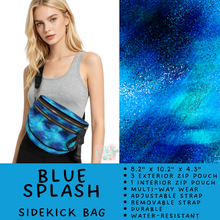 Load image into Gallery viewer, Batch #604 - Sidekick Bag 3 - Closes 10/26 - ETA mid/late Dec - Blue Splash Sidekick Bag
