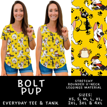 Load image into Gallery viewer, Batch #594 - Magical Faves 25 - Closes 10/5 - ETA early Dec - Bolt Pup Everyday Tank &amp; Tee
