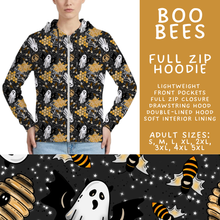 Load image into Gallery viewer, Batch #556 - Halloween 3 - Closes 7/15 - ETA mid Sept - Boo Bees Full Zip Hoodie

