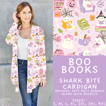 Load image into Gallery viewer, Batch #566 - Halloween 5 - Closes 8/7 - ETA early October - Boo Books Cardigan
