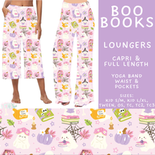 Load image into Gallery viewer, Batch #566 - Halloween 5 - Closes 8/7 - ETA early October - Boo Books Capri and Full Length Loungers
