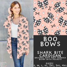 Load image into Gallery viewer, Batch #562 - Fun Run 25 - Closes 7/29 - ETA late Sept - Boo Bows Cardigan
