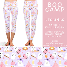 Load image into Gallery viewer, Batch #562 - Fun Run 25 - Closes 7/29 - ETA late Sept - Boo Camp Full and Capri Length Leggings
