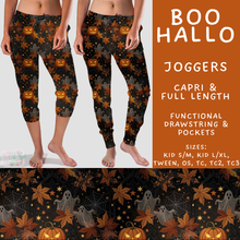 Load image into Gallery viewer, Batch #574 - HalloThanksMas - Closes 8/24 - ETA mid/late October - Boo Hallo Full and Capri Length Joggers
