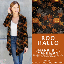 Load image into Gallery viewer, Batch #574 - HalloThanksMas - Closes 8/24 - ETA mid/late October - Boo Hallo Cardigan
