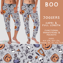 Load image into Gallery viewer, Batch #566 - Halloween 5 - Closes 8/7 - ETA early October - Boo Full and Capri Length Joggers
