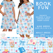 Load image into Gallery viewer, Batch #562 - Fun Run 25 - Closes 7/29 - ETA late Sept - Book Fun Adult &amp; Kids Dresses

