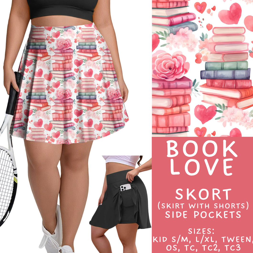 Batch #453 - Love Day 2 - Closes 11/24 - ETA mid Jan - Book Love Skort