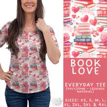 Load image into Gallery viewer, Batch #453 - Love Day 2 - Closes 11/24 - ETA mid Jan - Book Love Everyday Tee
