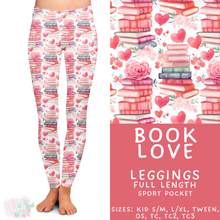 Load image into Gallery viewer, Batch #453 - Love Day 2 - Closes 11/24 - ETA mid Jan - Book Love Full Length Leggings
