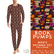 Load image into Gallery viewer, Batch #580 - Fall Family Pajamas 2 - Closes 9/4 - ETA early Nov - Book Pumps Men's Pajama Set
