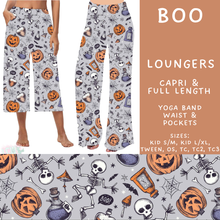 Load image into Gallery viewer, Batch #566 - Halloween 5 - Closes 8/7 - ETA early October - Boo Capri and Full Length Loungers
