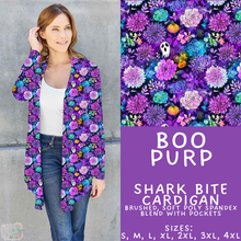 Load image into Gallery viewer, Batch #562 - Fun Run 25 - Closes 7/29 - ETA late Sept - Boo Purp Cardigan

